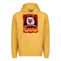 Mustard Eagle Fang Karate Premium Hoodie - Bettercallsaul