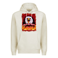 Oatmeal Heather Eagle Fang Karate Premium Hoodie - Bettercallsaul