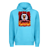 Ocean Blue Eagle Fang Karate Premium Hoodie - Bettercallsaul