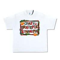 White crazy grateful and thankful Urban Heavy Tee - AdoDesignShop