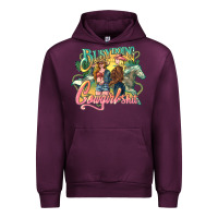 Mauve Wine Busy doing Cowgirl shit Urban Hoodie - HowdyJamesFarm
