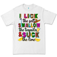 White I lick the salt swallow the tequila Premium Tee - RanaPortraitStore