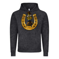 Vintage Black horseshoe and cowgirl Vintage Hoodie - JahusDesignShop