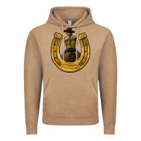 Vintage Coffee horseshoe and cowgirl Vintage Hoodie - JahusDesignShop