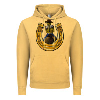 Vintage Mustard horseshoe and cowgirl Vintage Hoodie - JahusDesignShop