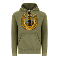 Vintage Olive horseshoe and cowgirl Vintage Hoodie - JahusDesignShop