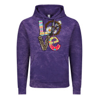 Cloud Purple Love crown of thorns Easter Day Vintage Hoodie - CowGirlArtShop