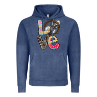 Vintage Denim Love crown of thorns Easter Day Vintage Hoodie - CowGirlArtShop