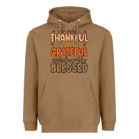 Toasted Coconut so very thankful incredibly grateful unbelievably Heavyweight Hoodie - MaliasSmallBusiness