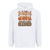 White so very thankful incredibly grateful unbelievably Heavyweight Hoodie - MaliasSmallBusiness