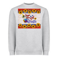 Heather Grey i'm not drunk i'm patriotic Heavyweight Sweatshirt - HRA Design Shop