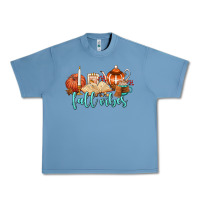 Pebble Blue fall vibes Urban Heavy Tee - AdoDesignShop
