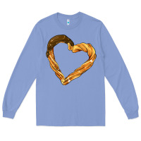Colony Blue churros Long Sleeve Tee - AdoDesignShop