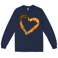 Navy churros Long Sleeve Tee - AdoDesignShop
