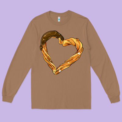 Churros Long Sleeve Tee Designed By Adodesignshop