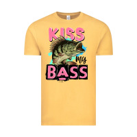 Vintage Mustard kiss my bass Vintage Tee - JahusDesignShop