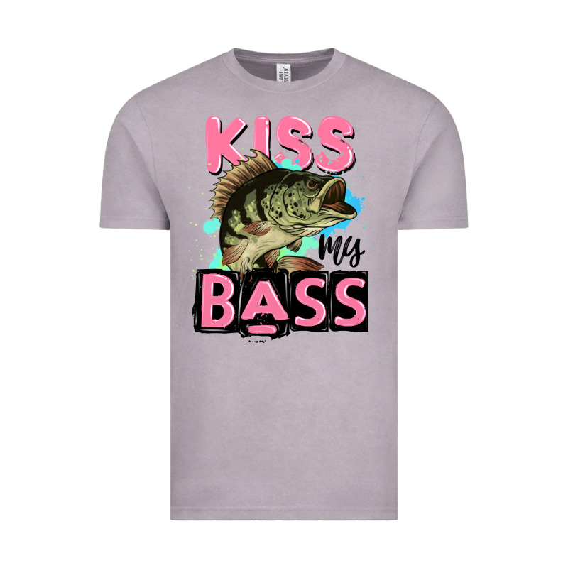 Kiss My Bass Vintage Tee by JahusDesignShop | Teevron