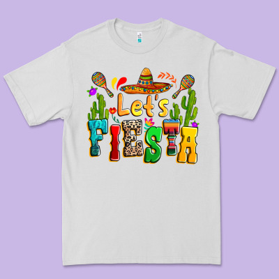 Premium Tee Let's fiesta
