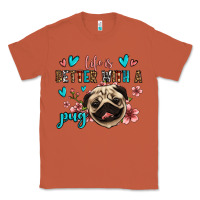Copper life is better with a pug Classic Tee - Jasminsmagicworld