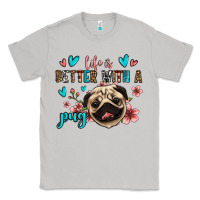 Moon Dust life is better with a pug Classic Tee - Jasminsmagicworld