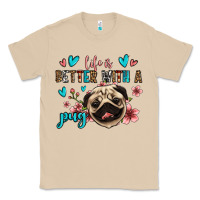 Mushroom life is better with a pug Classic Tee - Jasminsmagicworld