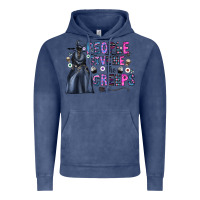 Vintage Denim people give me the creeps Vintage Hoodie - CowhideDigitalArt