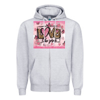 Heather Grey love like jesus Zipper Hoodie - MaliasSmallBusiness