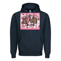 Navy love like jesus Zipper Hoodie - MaliasSmallBusiness