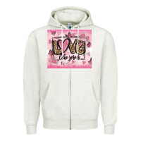 Oatmeal Heather love like jesus Zipper Hoodie - MaliasSmallBusiness