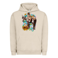 Pigment French Oak Happy Easter Day Rodeo Urban Hoodie - HowdyJamesFarm