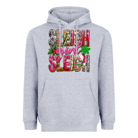Heather Grey Sleigh girl sleigh Heavyweight Hoodie - NancyCooperArtShop