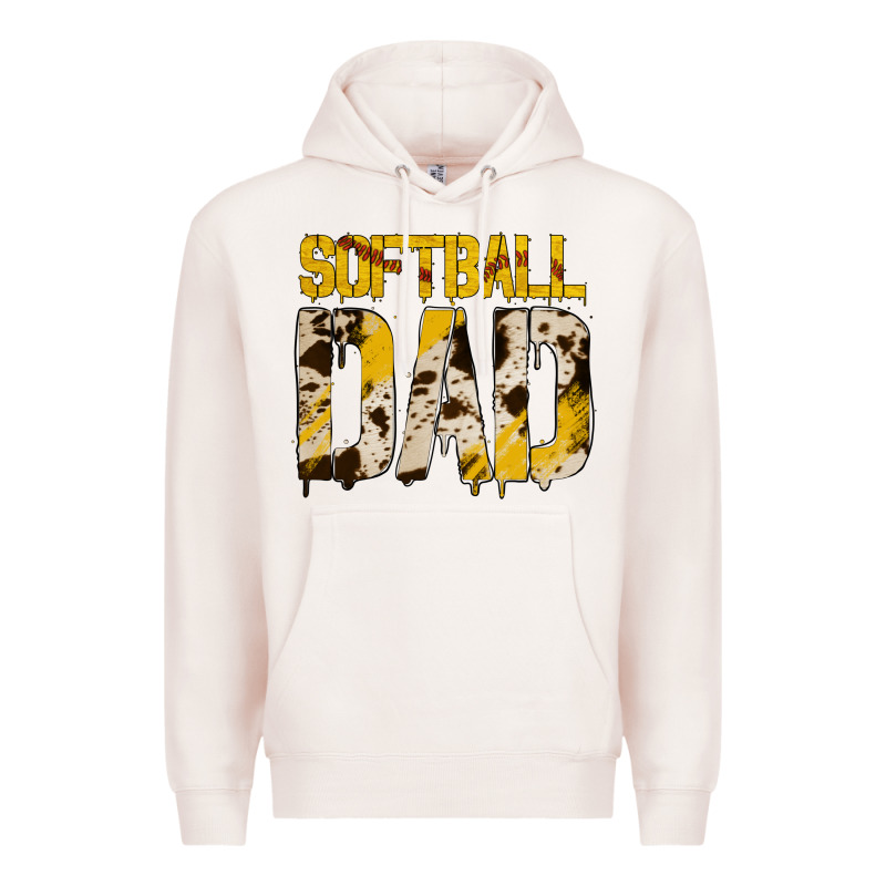 Softball Dad Premium Hoodie by Bettercallsaul | Teevron