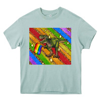 Arona lgbtq dinosaur t rex tumbler Heavy Core Tee - Artiststas