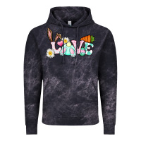 Cloud Black Love Easter bunny Easter Day Vintage Hoodie - CowGirlArtShop