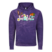 Cloud Purple Love Easter bunny Easter Day Vintage Hoodie - CowGirlArtShop