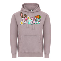 Vintage Zinc Love Easter bunny Easter Day Vintage Hoodie - CowGirlArtShop