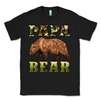 Black papa bear Classic Tee - Artiststas