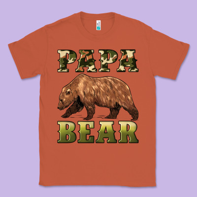 Papa Bear Classic Tee Designed By Artiststas