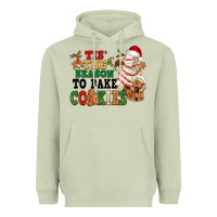 Matcha Tis' the season to bake cookies Heavyweight Hoodie - NancyCooperArtShop