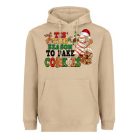 Mushroom Tis' the season to bake cookies Heavyweight Hoodie - NancyCooperArtShop