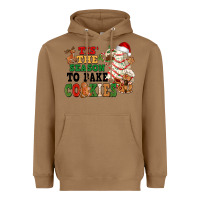 Toasted Coconut Tis' the season to bake cookies Heavyweight Hoodie - NancyCooperArtShop
