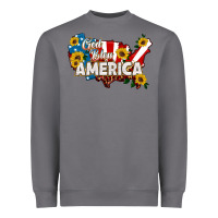 Storm god bless america Heavyweight Sweatshirt - HRA Design Shop