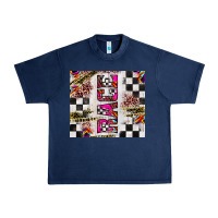 Navy race Urban Heavy Tee - JahusDesignShop