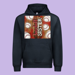 Baseball Sister Urban Hoodie Designed By Tumblerdesignbyshophia