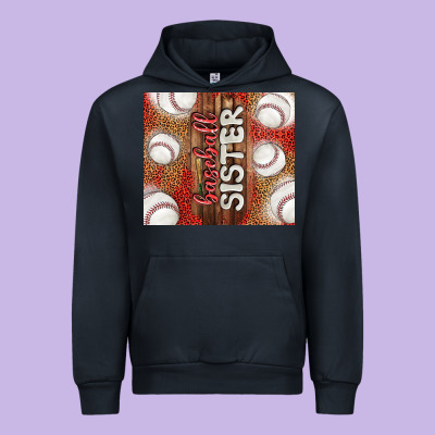 Baseball Sister Urban Hoodie Designed By Tumblerdesignbyshophia