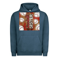 Pigment Midnight Navy baseball sister Urban Hoodie - TumblerDesignByShophia