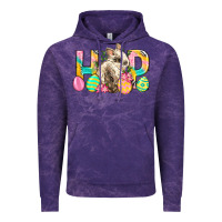 Cloud Purple Hop Rabbit Easter Vintage Hoodie - Neo Western