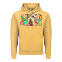 Vintage Mustard Hop Rabbit Easter Vintage Hoodie - Neo Western