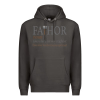 Smoke Fa-Thor Like Dad Just Way Mightier Premium Hoodie - Bettercallsaul