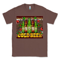 Chestnut cold beer with beer bottles Classic Tee - AdoDesignShop